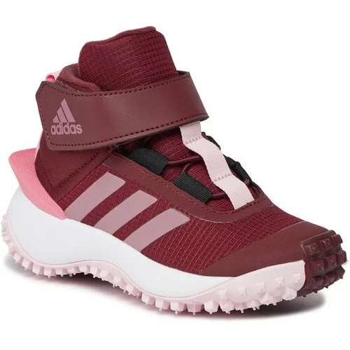 Adidas Ležerne čizme 'Fortatrail' crvena / bijela