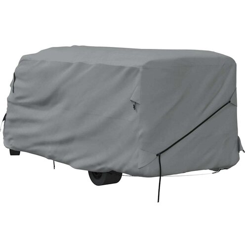 VidaXL Navlake za kamper sive 660x235x275 cm netkana tkanina Slike