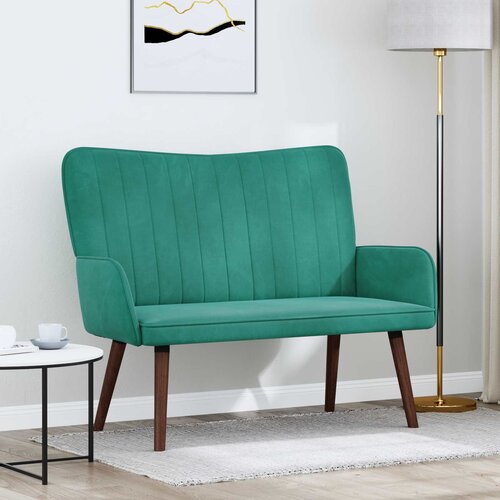 SOFA za dvije osobe Tirkizna 115 x 61 x 87 cm Bar&scaron;un Cijene