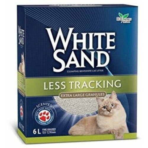 Bentas white sand less tracking posip za mačke 6l Slike