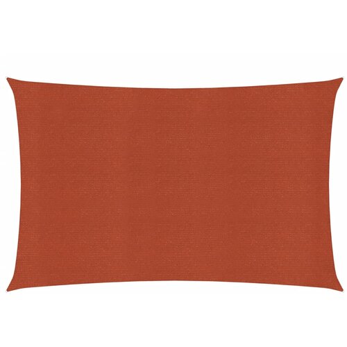 vidaXL Senčno jadro 160 g/m² terakota 2,5x5 m HDPE Cene
