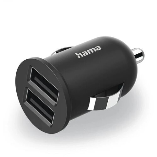Hama auto punjac sa dva USB porta, 2.4A Slike