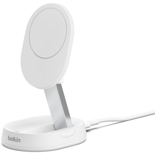 Belkin BOOST Charge Pro Qi2 15W magn.Ladestation wei&amp;szlig; WIA008btWH Slike