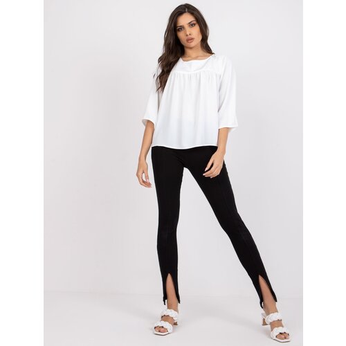 RUE PARIS Blouse-CHA-BZ-1701.29P-white Cene