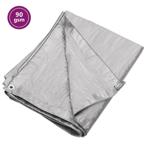 CERADA 90 g/m&amp;sup2; 8 x 10 m siva HDPE Slike