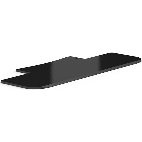 eurokraft pro Nakladalna površina za voziček, ŠxG 450 x 160 mm, intenzivno črne barve RAL 9005 Cene