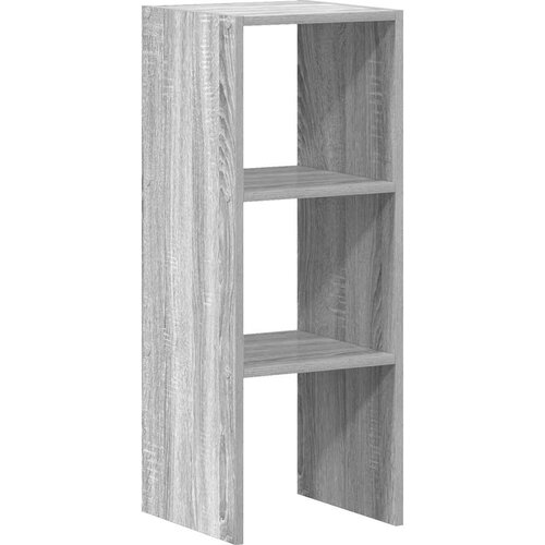 Maison Chic Knjižna omara - Knjižni regal zložljiva siva sonoma 30x30x80 cm inženirski les, (21725281) Cene
