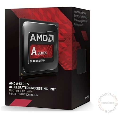 AMD A6-7470K 2 cores 3.7GHz (4.0GHz) Radeon R5 Black Edition Box procesor Slike