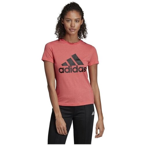 Adidas Majice s kratkimi rokavi Must Haves Badge OF Sport Rožnata Cene