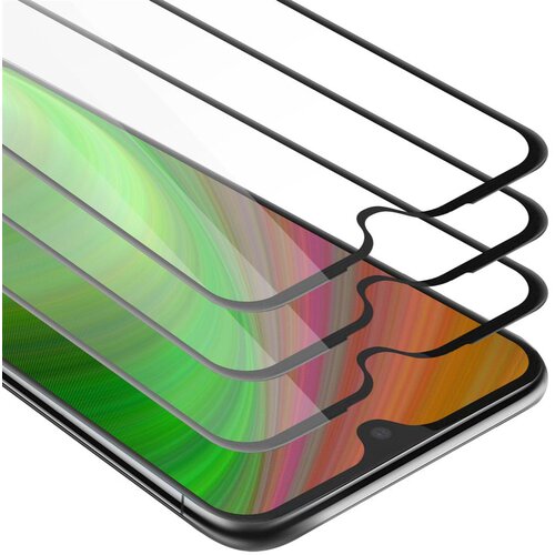 Cadorabo Motorola MOTO G7/G7 PLUS - Za&scaron;čitna folija v transparentno s čarno - 3-pack Kaljeno steklo za za&scaron;čito zaslona s trdoto 9H in 3D doti, (20562965) Cene