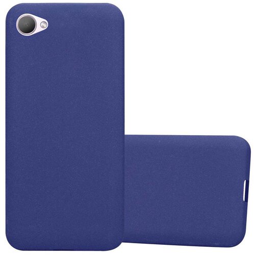 Cadorabo Ohi&scaron;je, združljiv s HTC v Frost Tarmno Blue - za&scaron;čitni pokrov iz fleksibilnega silikona TPU, (20579022) Cene