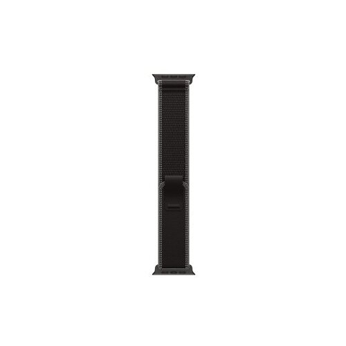 Apple watch ultra 3 cellular 49mm black titanium case with black/charcoal trail loop - m/l (mf1h4pm/a) Slike