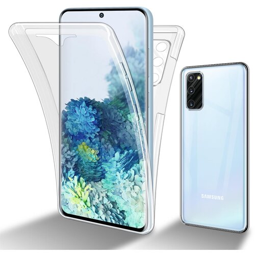 Cadorabo Ohišje, združljiv s Samsungom v prozorni - 360 -° zaščitni pokrov celotnega telesa - zaščita pred sprednjim in hrbtom, vsestransko zaščito z zaščitnikom zaslona, (20571425) Cene