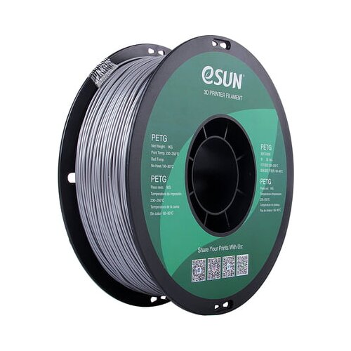 eSUN PETG Solid Silver Cene