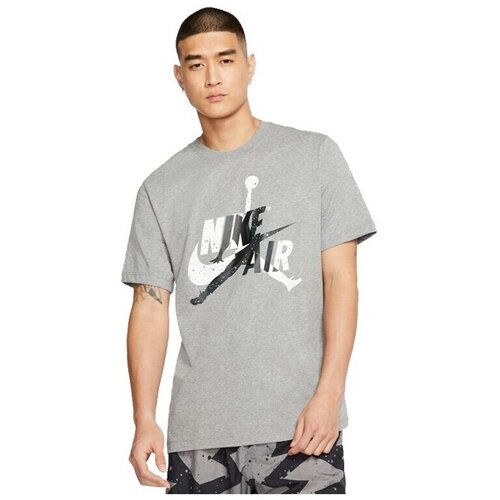 Nike Majice s kratkimi rokavi Jordan Jumpman Classics Siva Cene