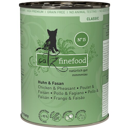  Varčno pakiranje catz finefood 24 x 400 g - Piščanec & fazan Cene
