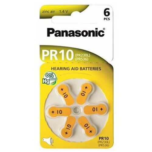 Panasonic baterija za slu&amp;scaron;ni aparat PR10L/6LB Slike