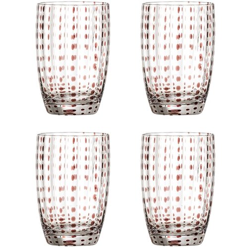 Bloomingville Kozarci v kompletu 4 ks 350 ml Brinley &amp;ndash; Slike