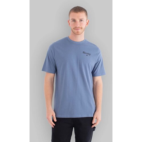 Hurley Printing Press Pasages T-Shirt grey teal Cene