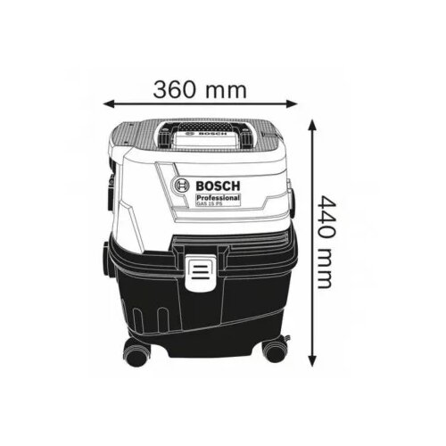 Bosch Usisavač za mokro/suho usisavanje GAS 15 PS Slike