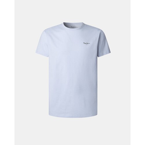 PepeJeans Majice s kratkimi rokavi PM5010180 ORIGINAL BASIC 3N Modra Slike