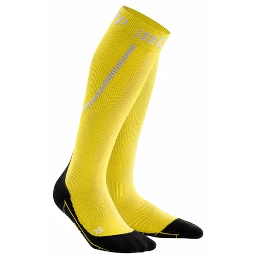 Cep Women's Winter Compression Knee-High Socks Yellow/Black