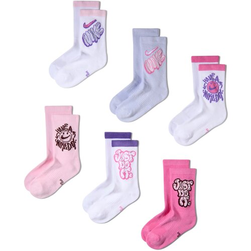 Nike Dečije čarape Ed Csh Crw 6P-144 Sartgfx, IQ2212-905, Roze Cene