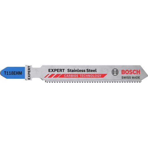 Bosch EXPERT jigsaw blades T118EHM 3Stk Stainless Steel Cijene