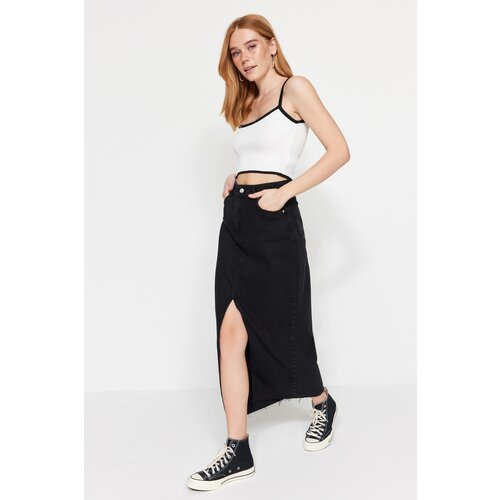 Trendyol Skirt - Black - Maxi Slike