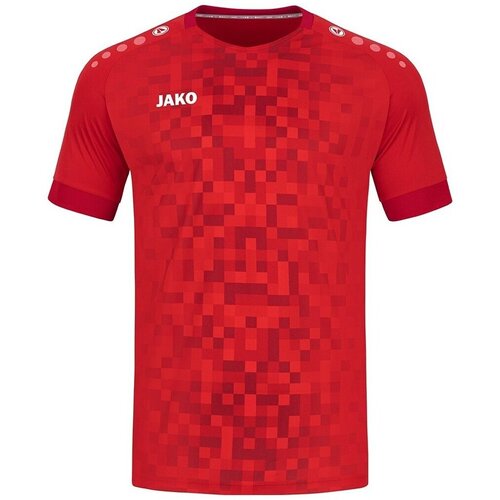 JAKO Majice s kratkimi rokavi Trikot Pixel Rdeča Cene