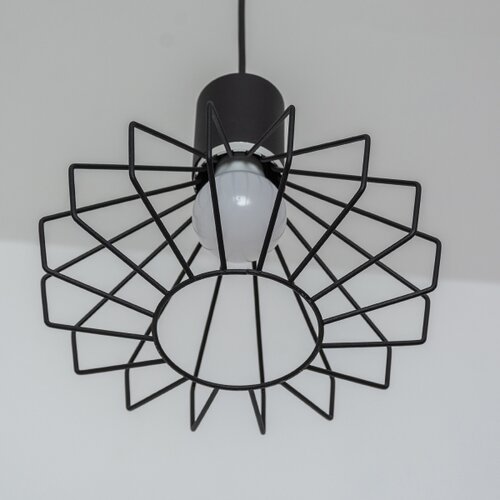  Visilica na sajli SOLANO 3xE27/15W/230V crna/sjajni hrom Slike