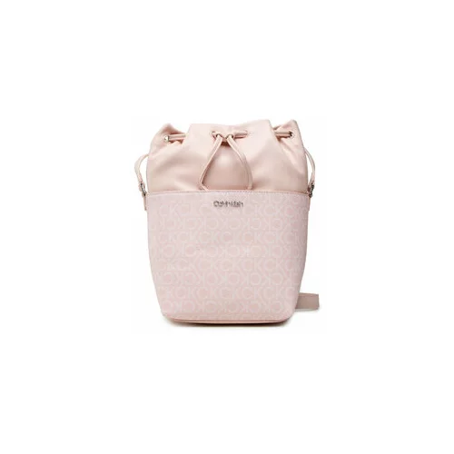 Calvin Klein Ročna torba Must Bucket Bag Sm Mono K60K609390 Roza
