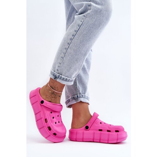 Boto PS1 Women's Foam Platform Crocs Fuchsia Beckett Cene