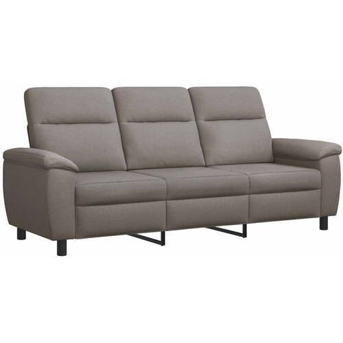  Set sofe 3 pcs Sivosmeđa Tkanina Slike
