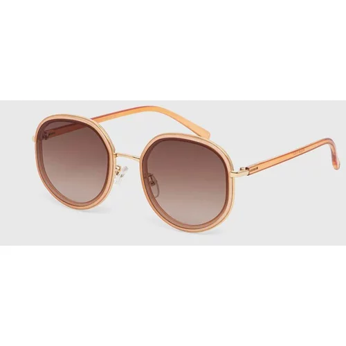 Answear Lab Sunčane naočale za žene, boja: smeđa