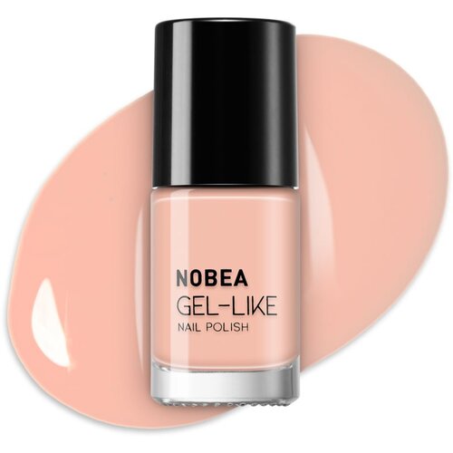 NOBEA Day-to-Day Gel-like Nail Polish lak za nohte z gel učinkom odtenek Moccasin #N60 6 ml Slike