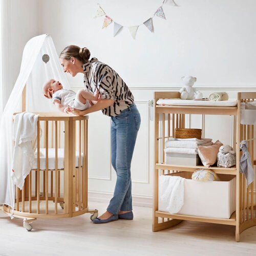 Stokke Nosač za baldahin Sleepi V3, Smeđi Slike