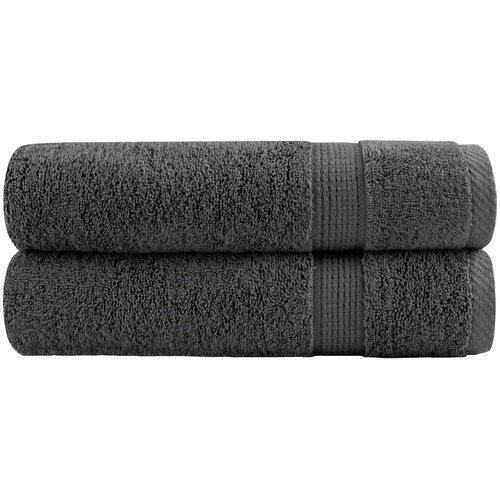 vidaXL Premium brisače za tu&scaron;iranje SOLUND 2 kosa antracitne barve 70x140 cm 600 g/m&sup2;, (5000307716) Cene