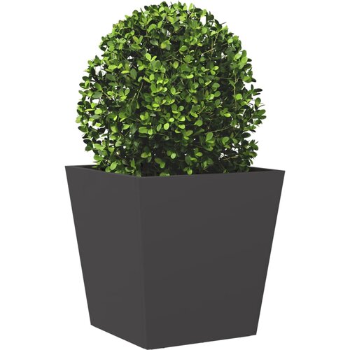  Vrtna sadilica crne 40x40x40 cm čelična Slike