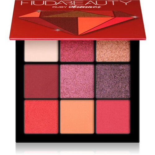 Huda Beauty Ruby Obsessions paleta senčil za oči 8,4 g Cene