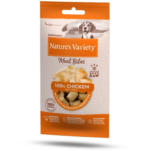 Nature’s Variety Nature's Variety Dog Meat Bites posladek, pi&scaron;čanec - 20 g Cene