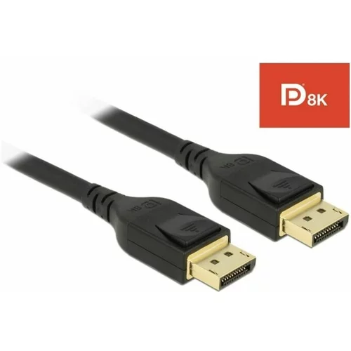 Delock displayport kabel 5m 8K 60Hz črn 85663
