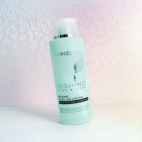 Yonelle Yoshino Pure&amp;amp;Care micelarna voda z betainom za intenzivno hidracijo 400 ml Slike
