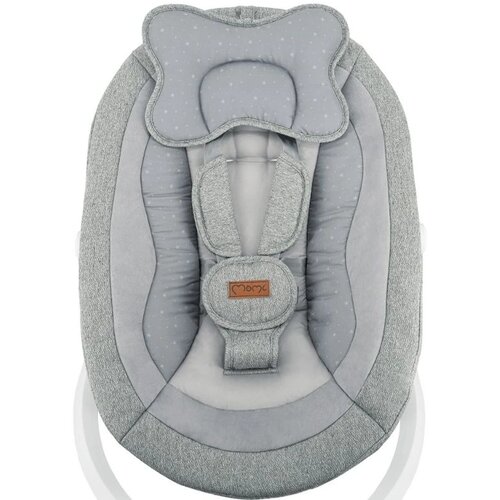 Momi njihalica za bebe Pearl Grey, 0-9 kg Slike