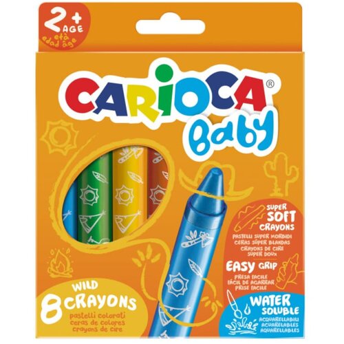 Carioca Extra mekane Baby masne bojice 8kom - Cijene