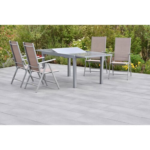 Gardenson VRTNI SET aluminij srebrne barve, rjavosiva Slike