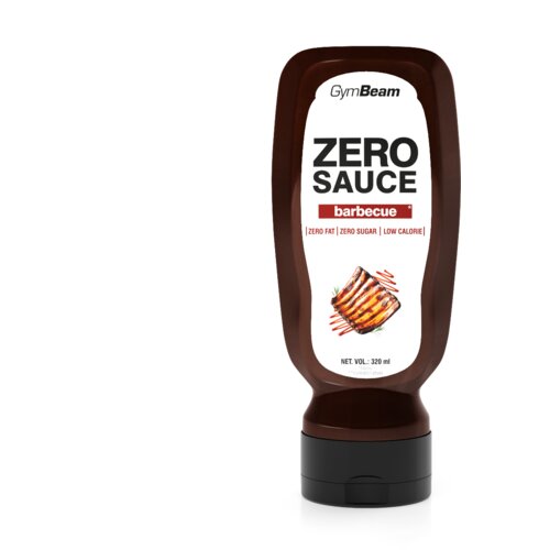 GymBeam zero sauce barbecue 320 ml Slike