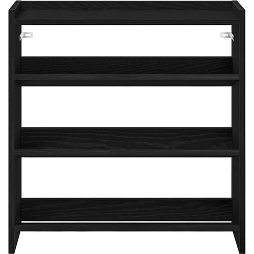 VidaXL stalak za cipele crni 60x25x62 cm od konstruiranog drva Slike