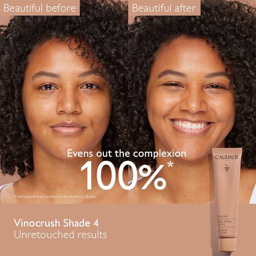 Caudalie Vinocrush Skin Tint CC krema za poenoten ten kože z vlažilnim učinkom odtenek 4 30 ml Slike