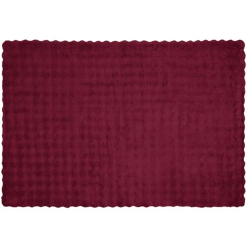  Lažni zec deka Bordeaux Crvena 130 x 150 cm Poliester Slike